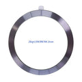 Aluminum Magnetic Wireless Charging Ring Plate for Car Mount Car Phone Mount Ring HIP Light for purple CN