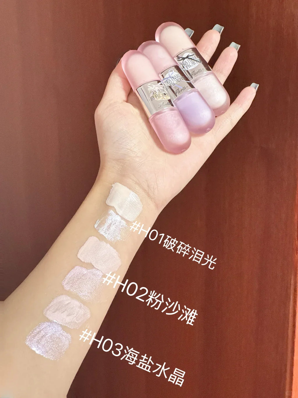 FLORTTE Double-Ended Liquid Highlighter & Contour Stick 4.6g Liquid Highlighter Contour HIP