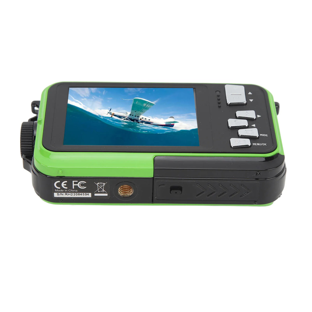 Waterproof Digital Camera Face Detection Timed Selfie 48MP 16X Digital Zoom Dual Screen Portable Digital Camera for Travel HIP