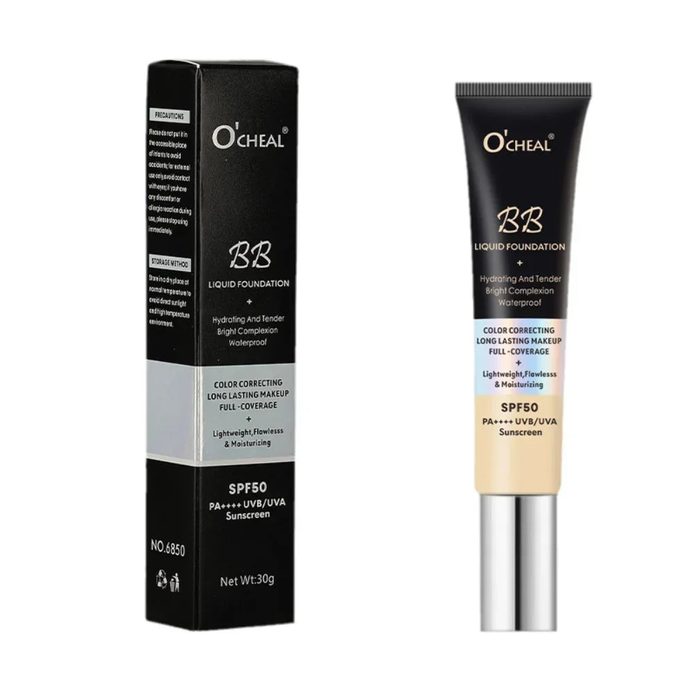 BB Cream Foundation SPF50 PA++ – Full Coverage & Hydrating BB Cream Foundation HIP