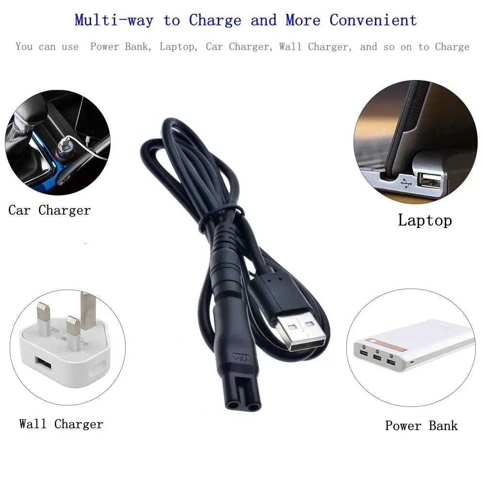 Universal USB Charger Cable – Hair Clippers & Shavers USB Charger Cable HIP