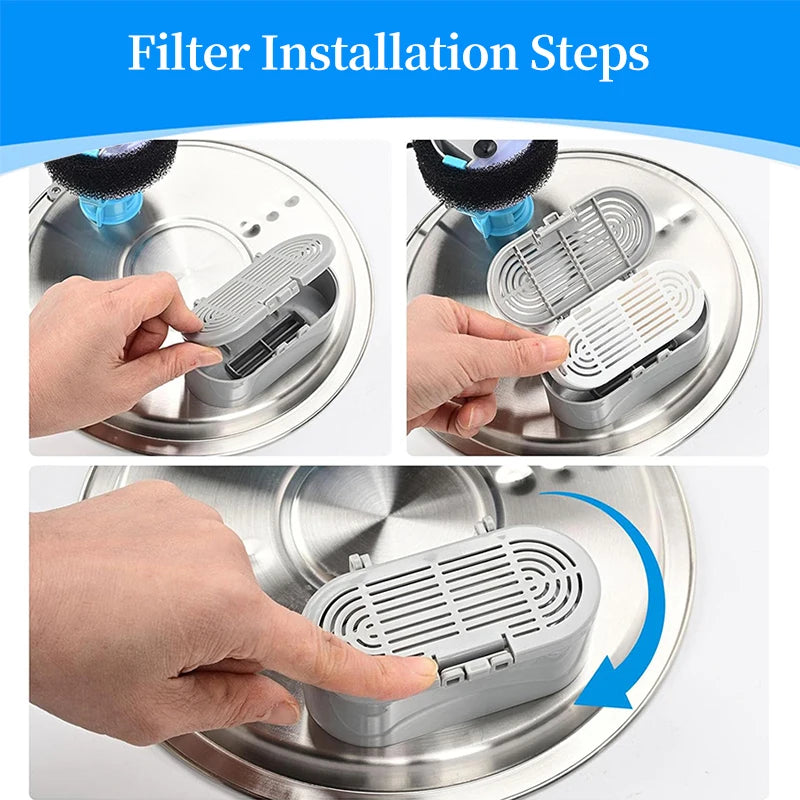 Replacement Activated Carbon Filter Cat Dog Drinking Fountain Replaced Filters for Pet Water Fountain Dispenser Accessories HIP