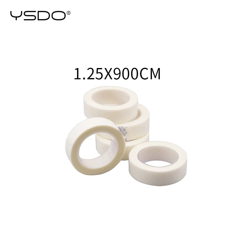 YSDO 2/3/5/8 Rolls Professional Beauty Lash Extensions Tape Lashes Paper Tape Eyelash Extension Tool Ventilate Micropore Tape HIP
