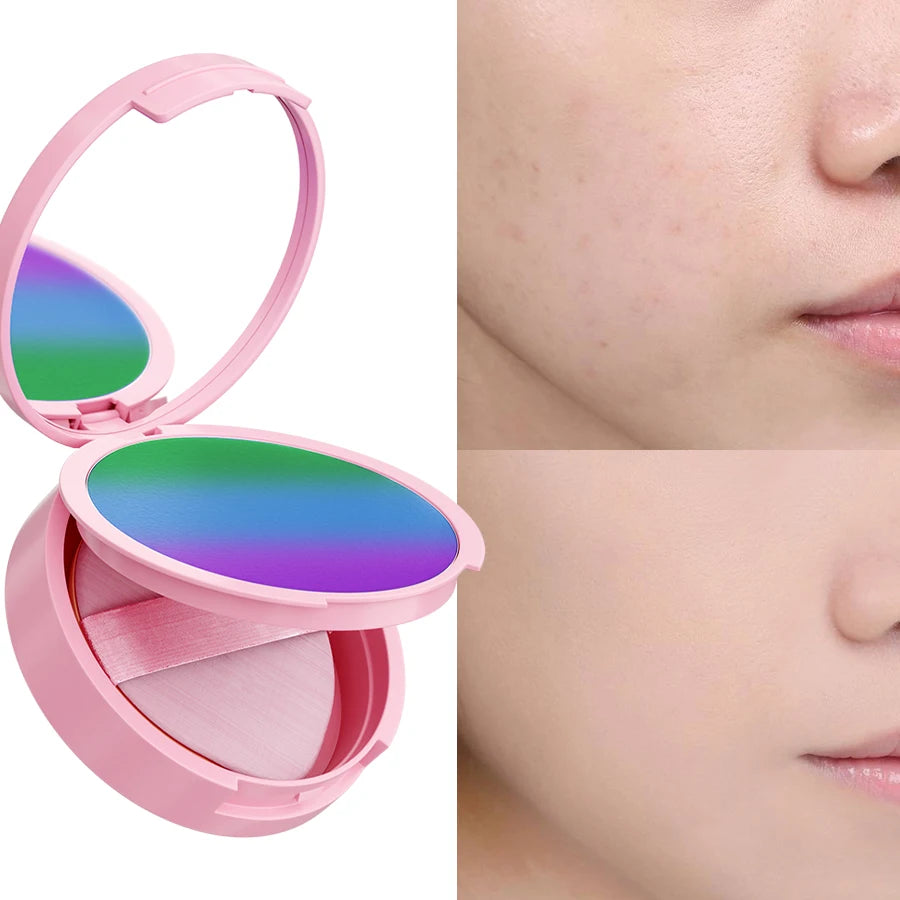 6 colors natural face finishing powder oil-controlling contouring powder Cream Korean Makeup Matte Flawless Setting Cosmetic HIP 302