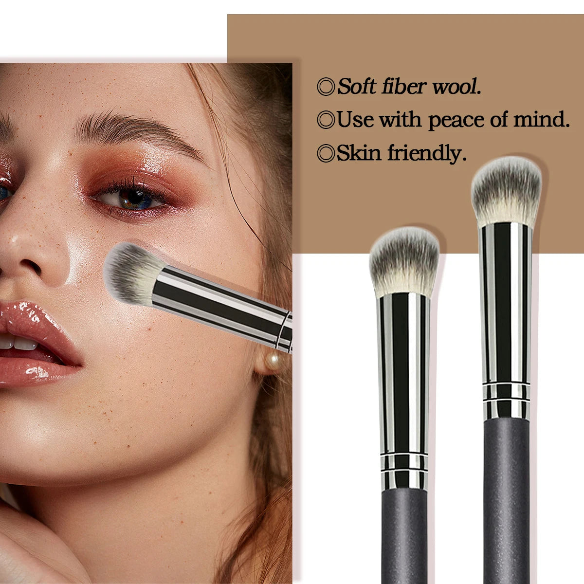 Precision Flat Head Concealer Brush – Model 270 | HIP Concealer Brush HIP