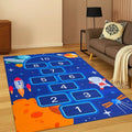 Kids Hopscotch Non-Slip Play Rug – Cartoon Area Rug Kids Play Area Rug HIP 4 50x80cm-Felt