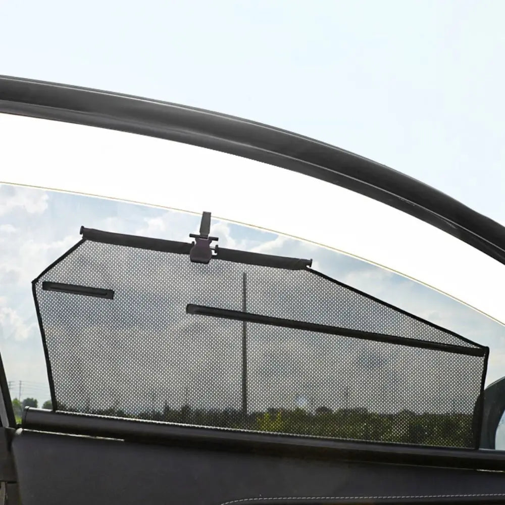Retractable Car Side Window Sunshade – UV & Heat Block Car Window Sunshade HIP