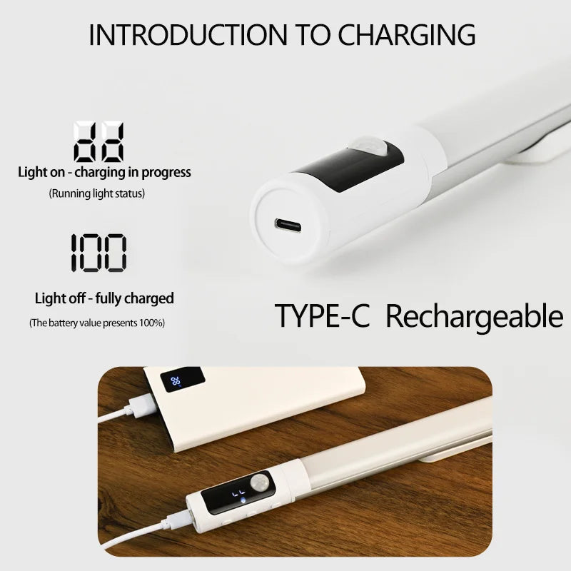 Motion Sensor LED Night Light – USB-C Rechargeable Cabinet Light Motion Sensor Night Light HIP