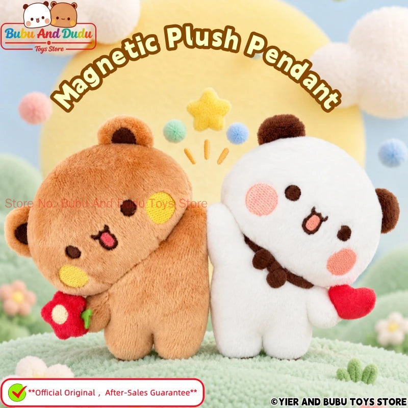 Panda Bubu & Dudu Magnetic Plush Pendant Keychain & Décor Magnetic Plush Pendant HIP