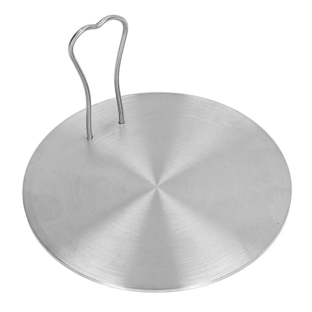 Heat Diffuser Plate Convenient Induction Cooker Heat Diffuser Fast Conduct Stainless Steel for Electric Cooker for Kitchen HIP