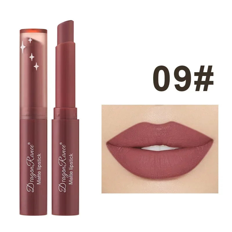 1/3pcs Nude Lipstick Crayon Long Lasting Matte Lipstick Pencil 24 Hours Waterproof Set Lip Moisturizer Colouring Lip Tint Stick HIP 09