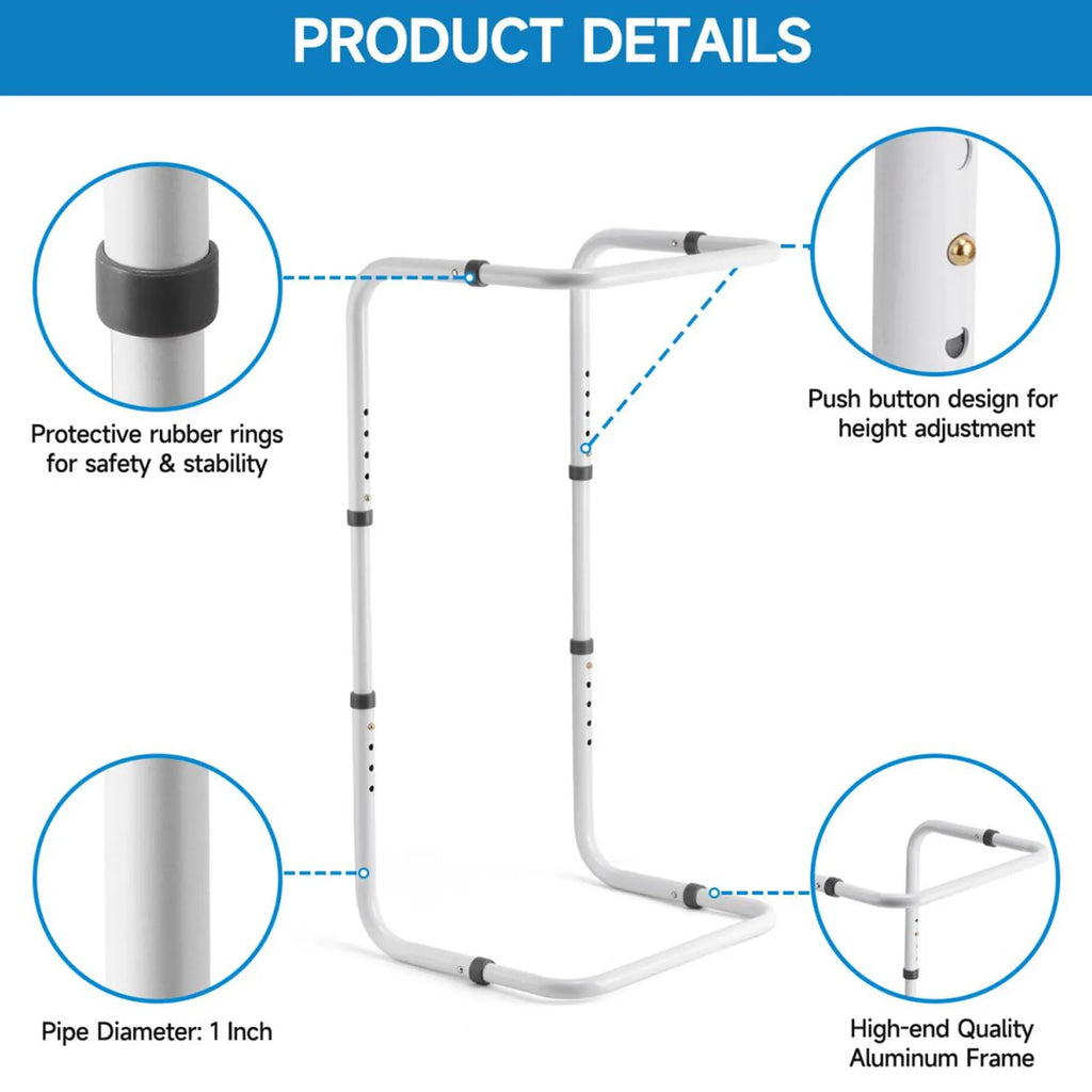 Blanket Lifter for Feet Sheet Riser Height Adjustable Relieve Pressure Foot Tent Blanket Support Holder for Surgery Recovery HIP