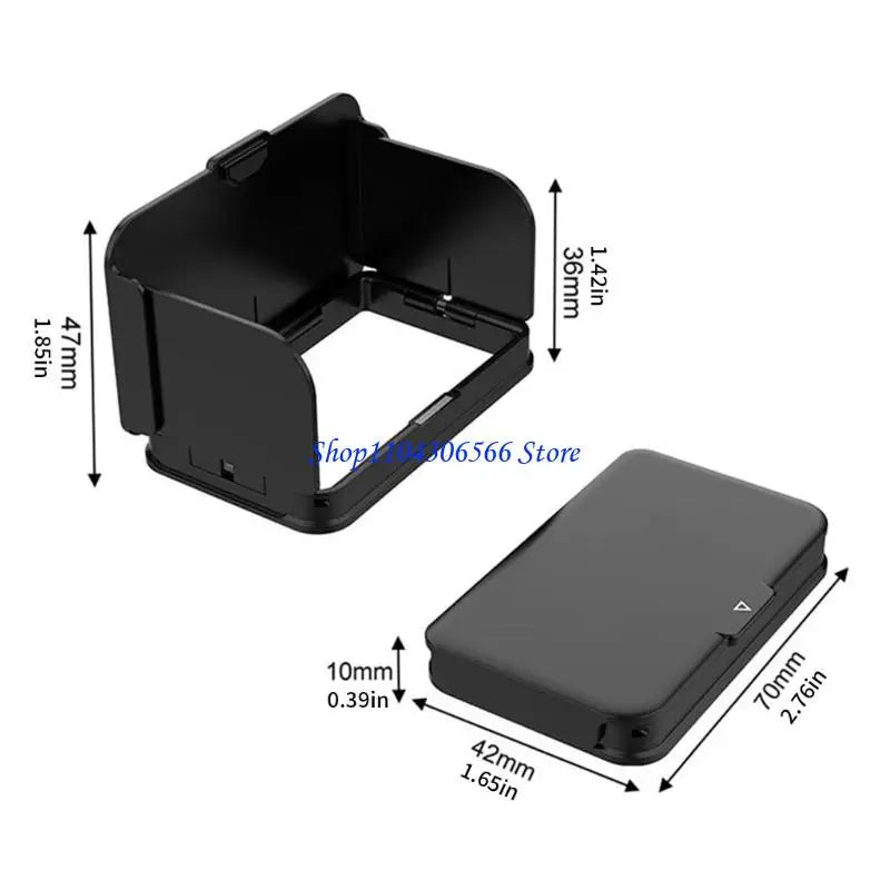 Foldable Camera Hood Sun Guard – Magnetic Screen Protector Camera Hood Guard HIP