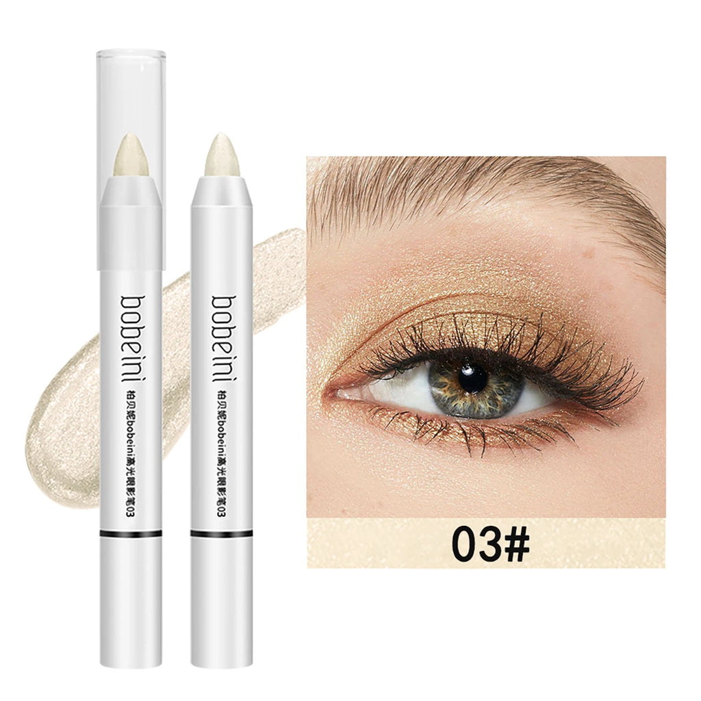 Dual-End Highlighter Eye Shadow Stick – Smudge-Proof Pencil Eye Shadow Pencil HIP 202311-03