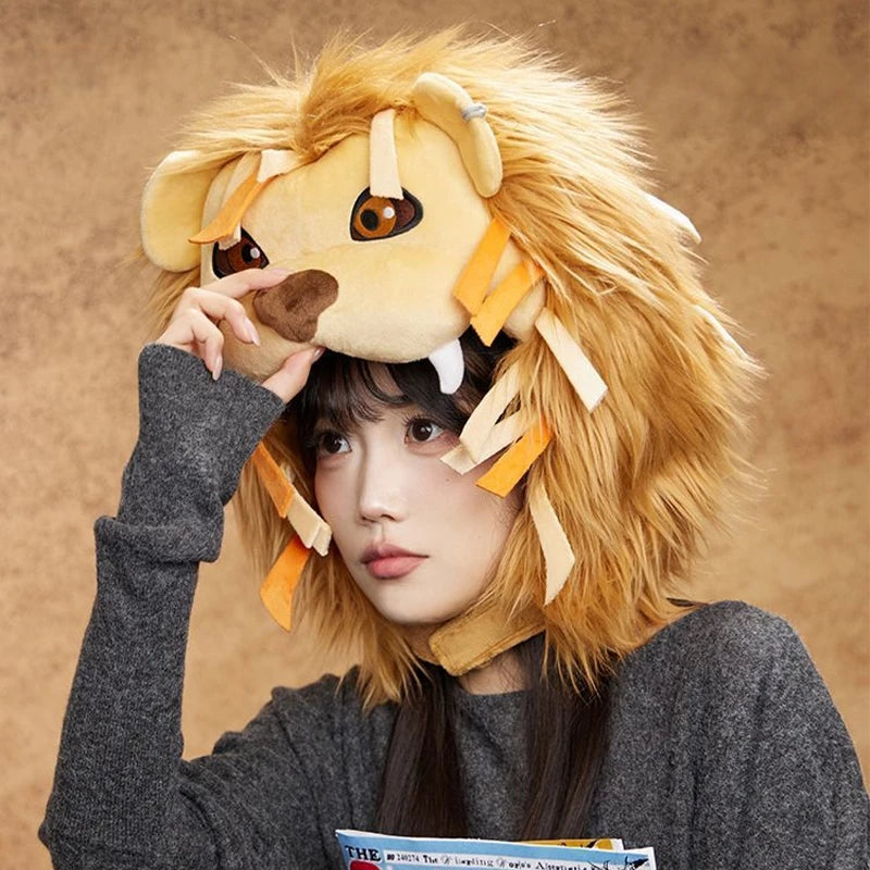 Luna Lion Head Costume – Movie-Style Cosplay Headpiece Cosplay Costume Headpiece HIP