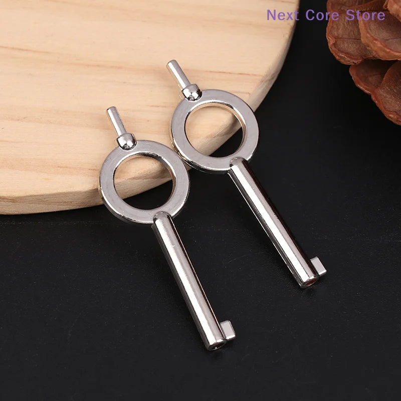 2-Pack Universal Handcuff Keys – Zinc Alloy Flat Key Set Handcuff Key Set HIP