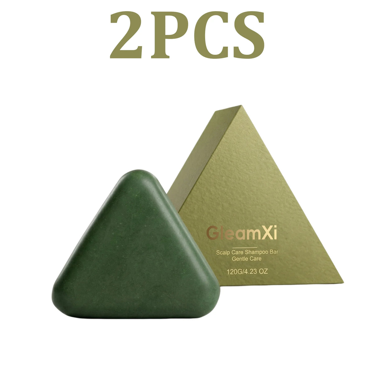 Solid Shampoo Bar – Oil Control & Scalp Care | 120g Solid Shampoo Bar HIP 2PCS