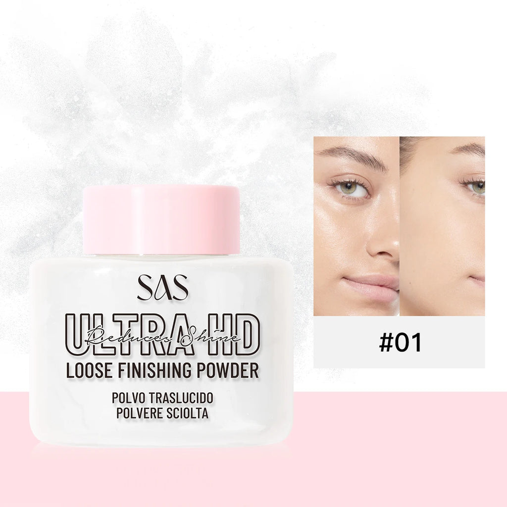 USHAS Matte Loose Setting Powder – Oil Control & Pore Blur Loose Setting Powder HIP 1