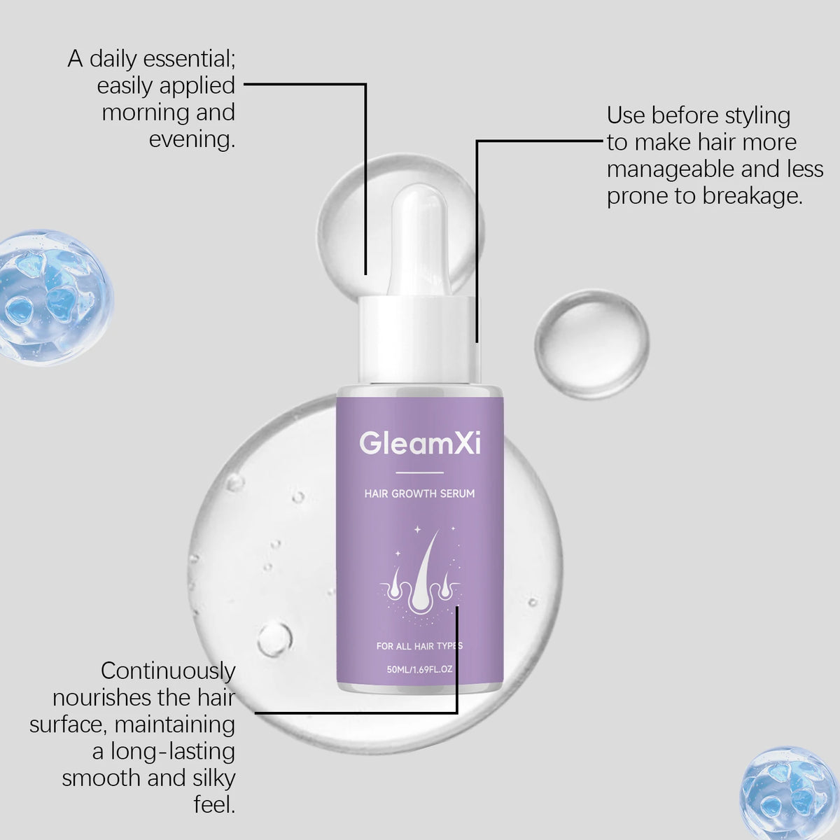 Hair Volumizing Essence – Root Lift & Scalp Nourishing Serum Hair Volumizing Serum HIP