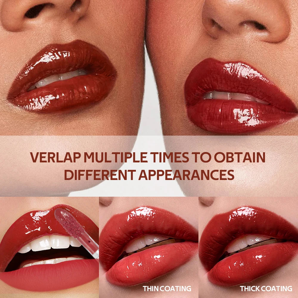 Lip Stain Vb Hydrating Gloss Stain 12HR Hydration Long-Lasting Moisturize Nourish Lips Hydra Honey Instant Glossy Wetness Makeup HIP