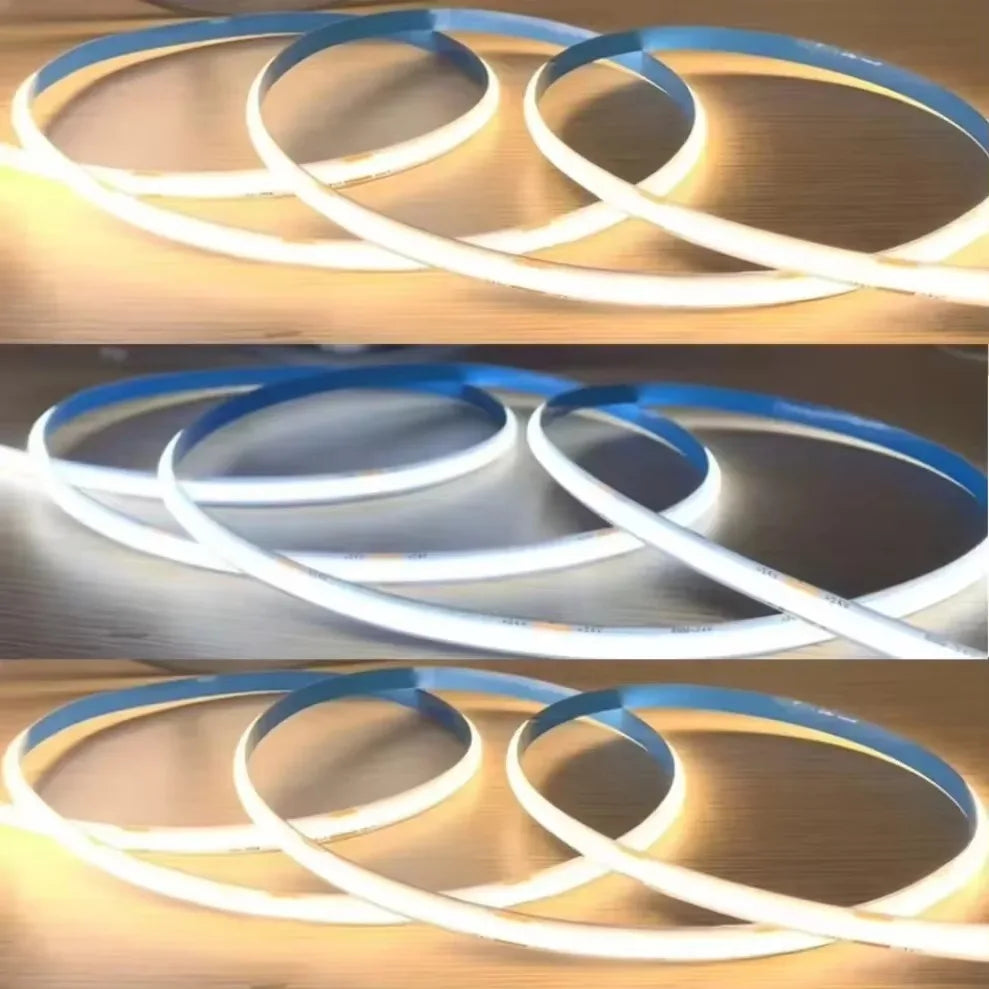5M USB COB LED Strip 5V 320LEDs/m Dimmable Touch Sensor COB LED Strip Light HIP