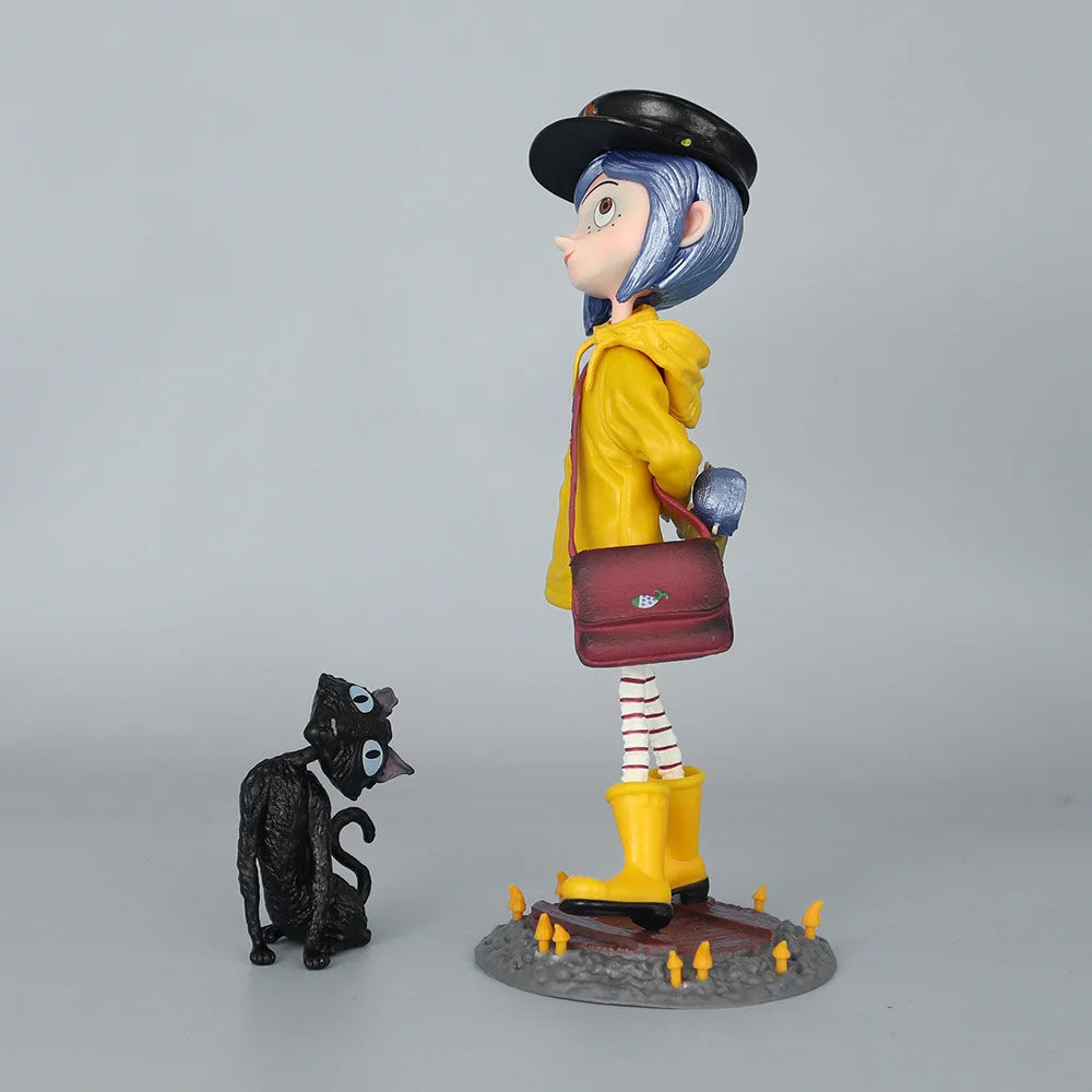Coraline PVC Statue Figure 19cm – Movie Collectible Model PVC Collectible Figure HIP