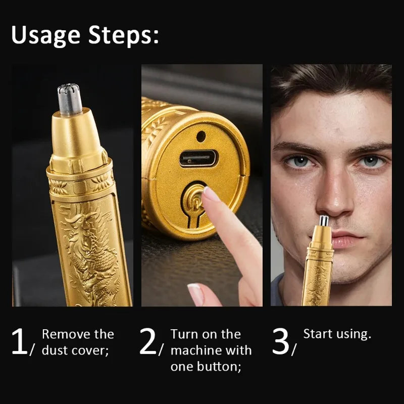 Electric Nose & Ear Hair Trimmer for Men & Women | HIP Nose & Ear Trimmer HIP