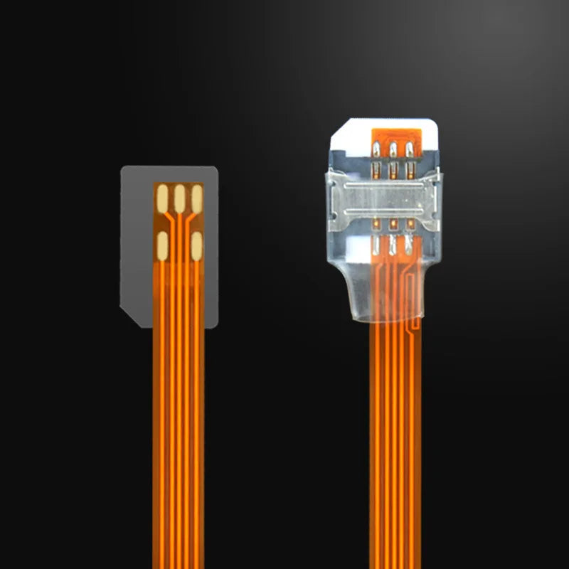 SIM Card Extension Flat Cable 26cm – Phone Signal Extender SIM Card Extender HIP Sim Extend Cable