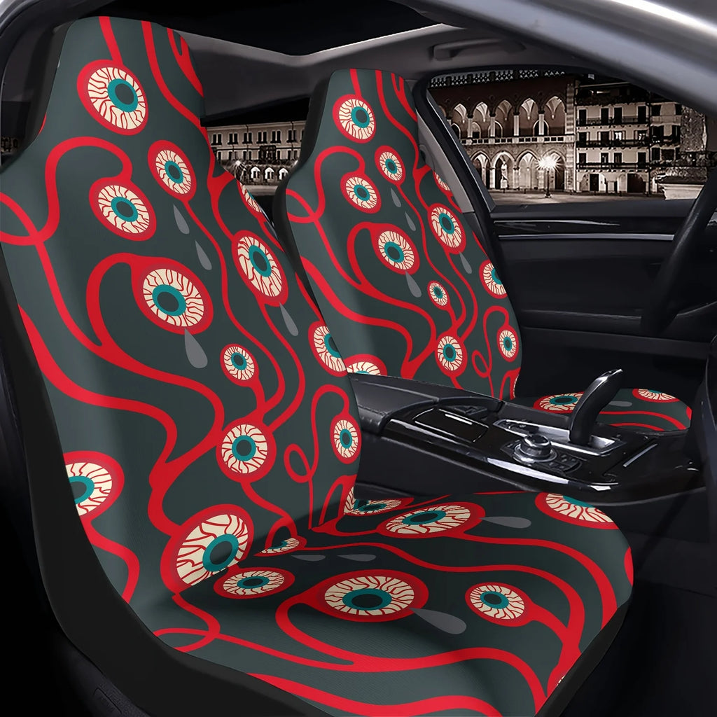 Blood Vessels & Floating Eyes Car Seat Cover | Easy Fit Car Seat Cover HIP