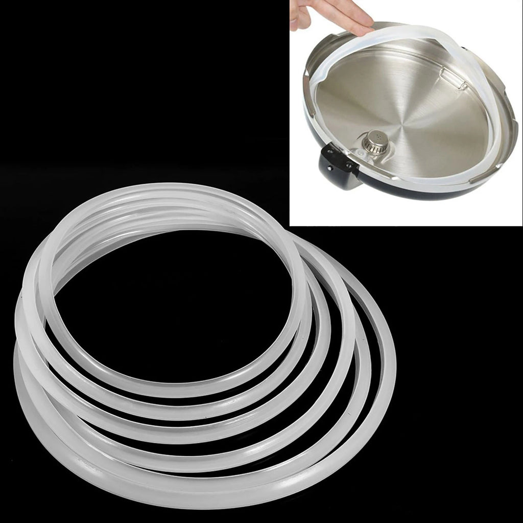 Gasket Sealing Ring Replacement Clear Silicone Gasket Sealing for Home Pressure Cooker Kitchen Tool HIP