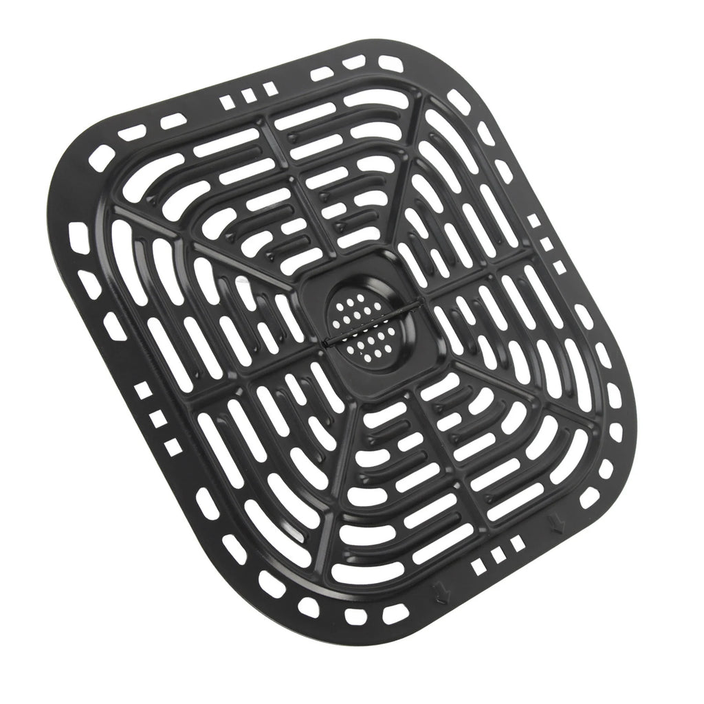 Square 23.5x24.5cm Fryer Replacement Grill Pan 304 Stainless Steel Fryer Replacement Crisper Plate Fryer Accessories HIP