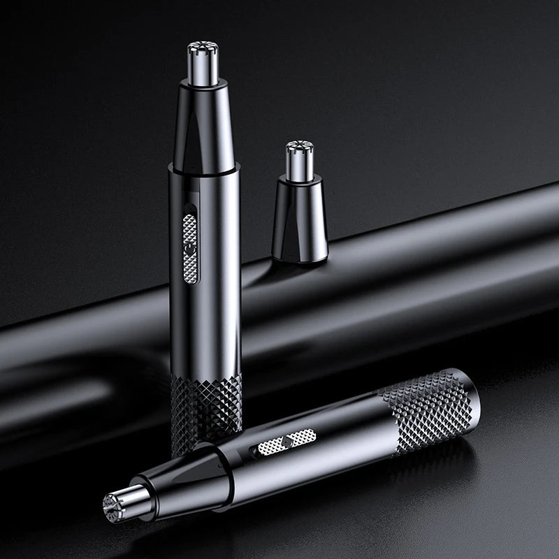 Electric Nose & Ear Hair Trimmer USB Rechargeable | HIP Nose Hair Trimmer HIP C675-black 1pcs