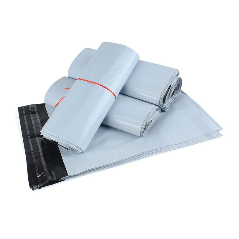 100-Pack Waterproof Self-Seal Poly Mailer Bags 15x25–35x45cm Poly Mailer Bags HIP