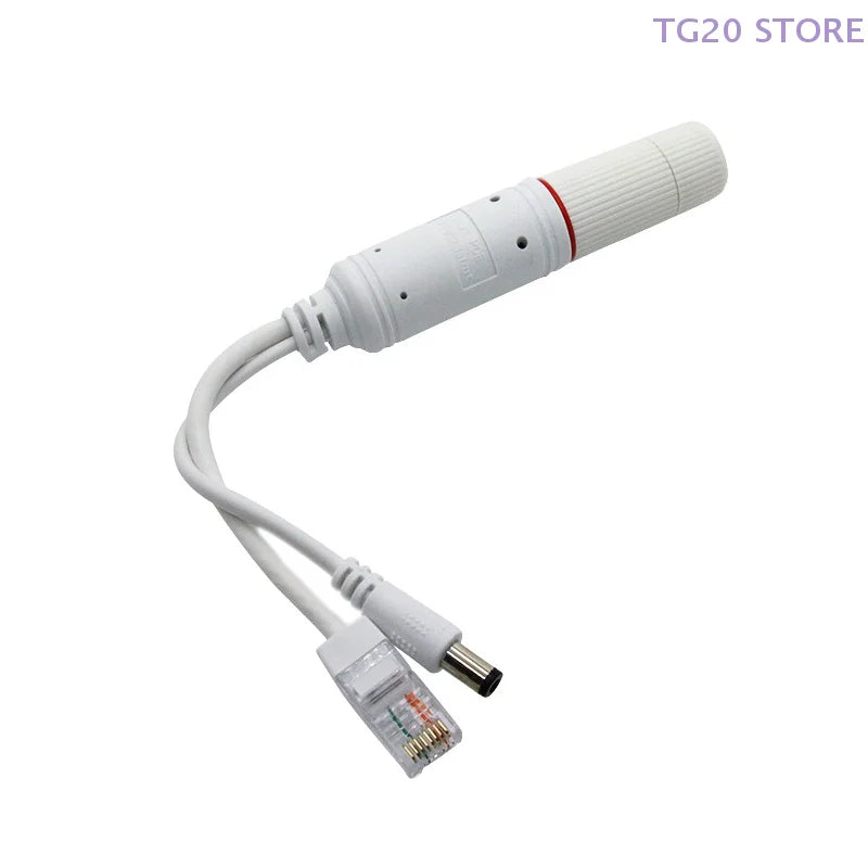 Waterproof POE Splitter 48V to 12V for IP Cameras | IEEE 802.3af POE Splitter Adapter HIP
