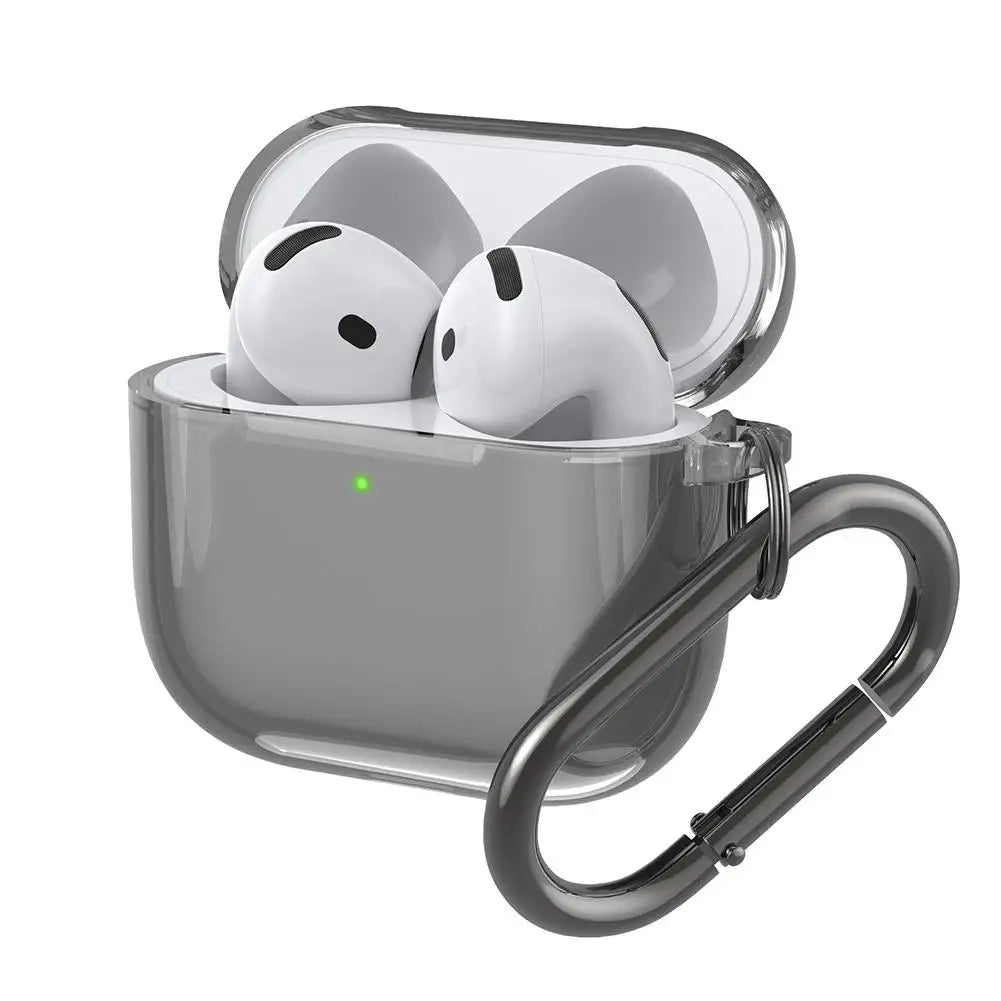 Clear TPU Case for Apple AirPods 4 2024 – Shockproof Cover Earphone Case HIP