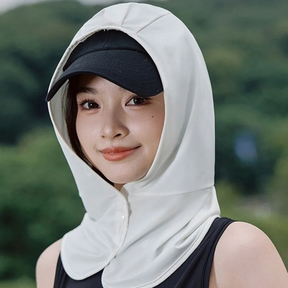 Ice Silk UV Face Mask & Neck Cover – Breathable Sun Protection UV Neck Face Cover HIP