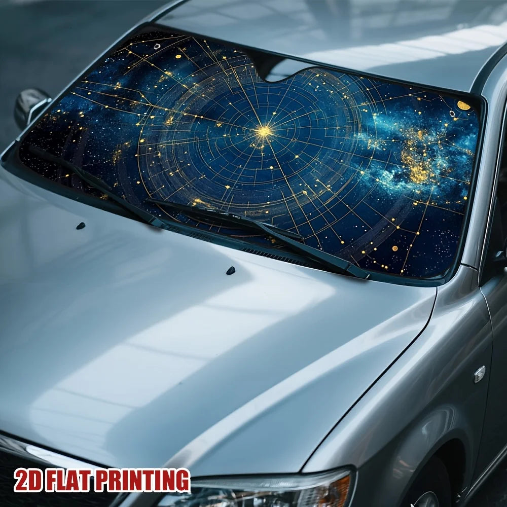 Celestial Star Map Car Sun Visor Cover | Cool Interior Car Sun Visor Cover HIP