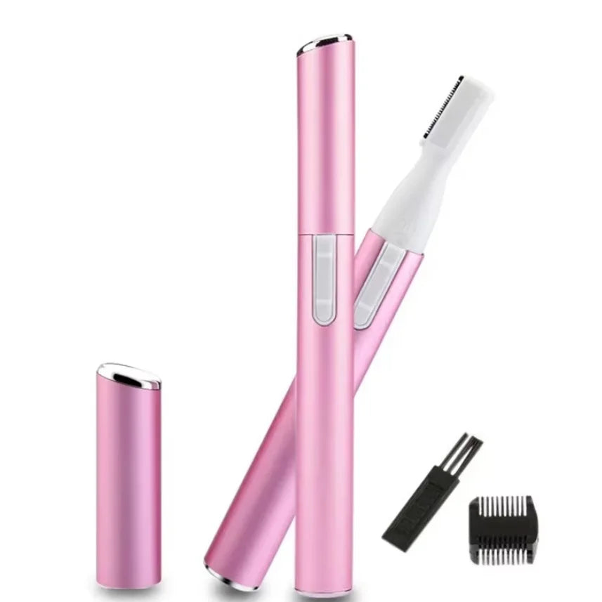 Electric Eyebrow Trimmer & Facial Hair Remover for Women Eyebrow Trimmer HIP pink