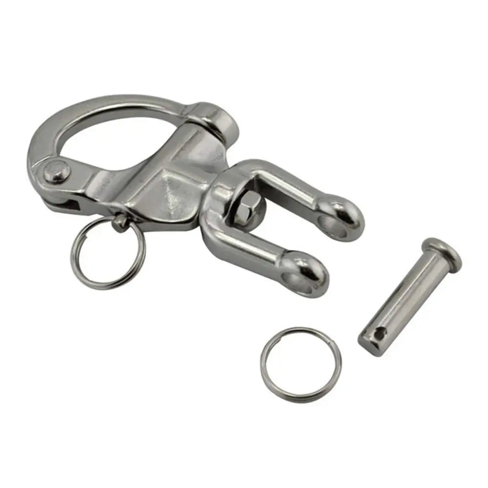 316 Stainless Steel Jaw Swivel Snap Shackle – Quick Release Marine Snap Shackle HIP