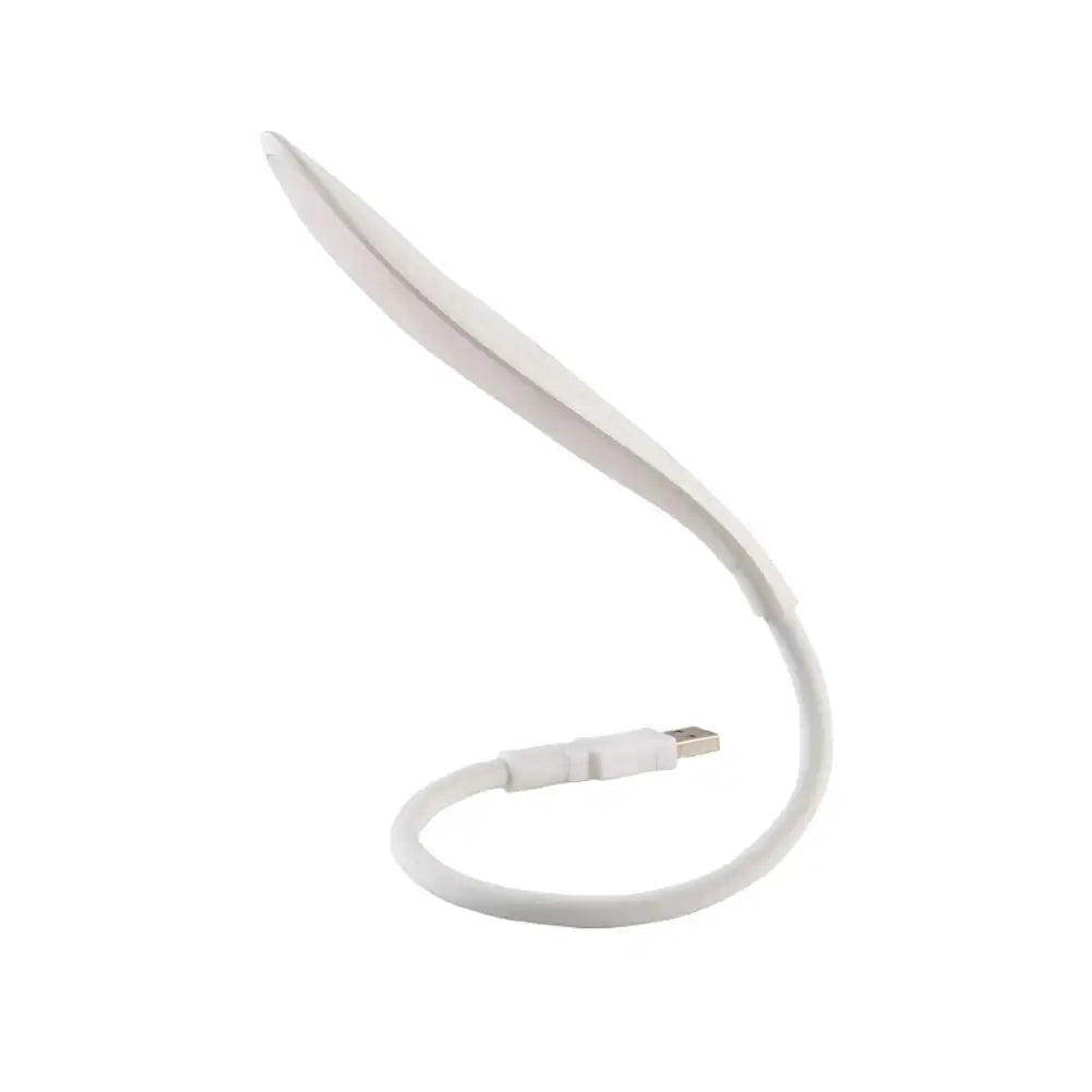 Flexible USB Touch Sensor Night Light Portable LED Lights Notebook Laptops Keyboard Computer Reading Table Lamp Lighting HIP WHITE