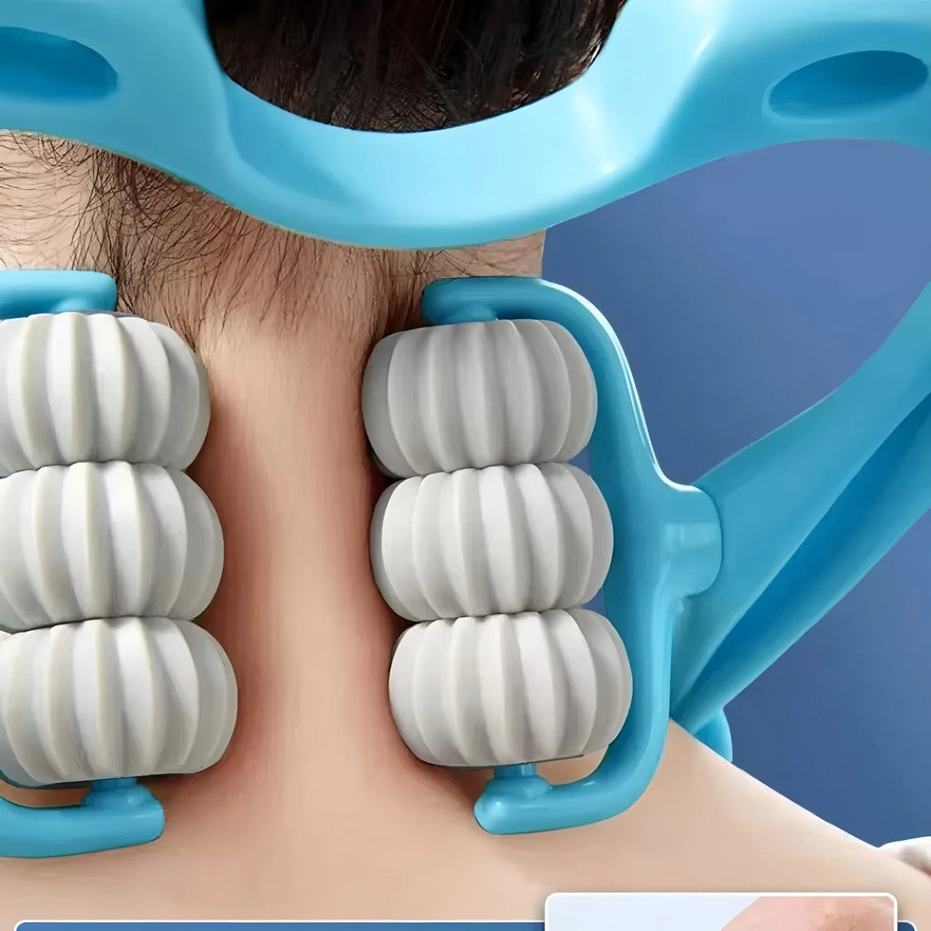 Portable Neck Roller Massager – Neck, Back & Shoulders Neck Roller Massager HIP