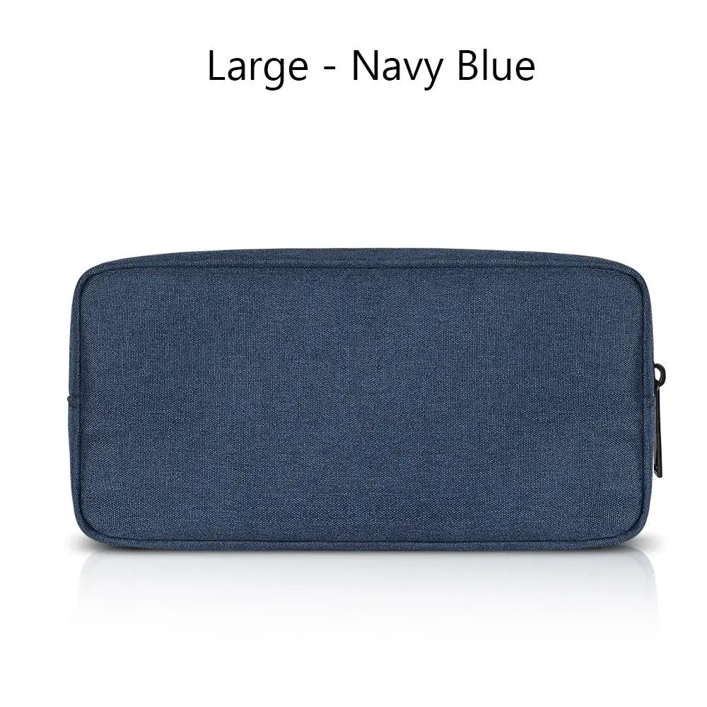 Waterproof Digital Accessories Storage Bag – Travel Organizer Travel Organizer Bag HIP Navy Blue 16 X 11cm