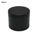 Herb Grinder 4-layer Iridescent Tobacco Grinder Spice Miller Crusher Zinc Alloy Smoke Accessories Nano Paint Surface 40/50mm HIP 40mm Black
