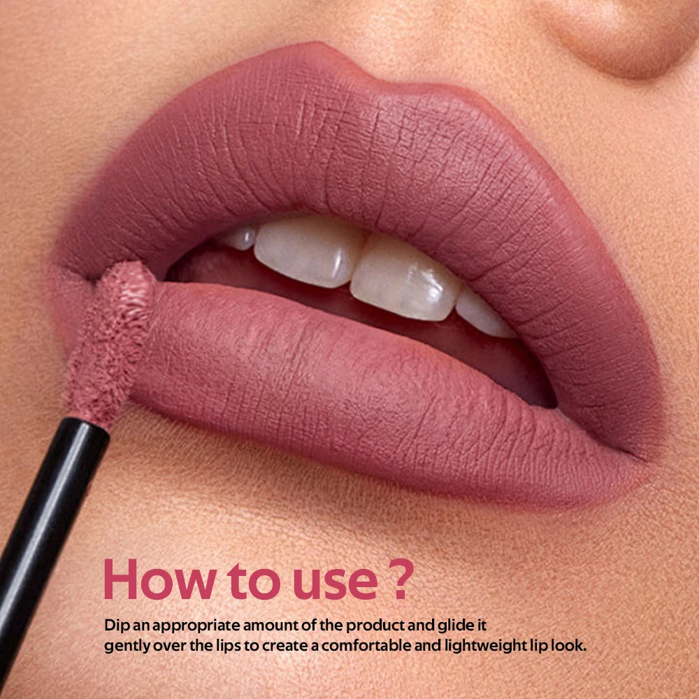 Teddy Tint Lip Color Tear Lip Gloss Super Stay Long-Lasting Coloring 12H Matte Texture Waterproof Lip Stain Lipstick Cosmetics HIP