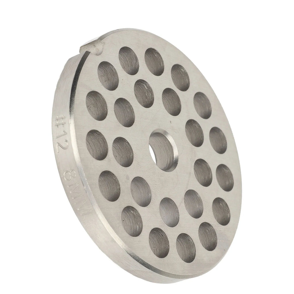 Stainless Steel Meat Grinder Disc Replacement Plate Disc Blade 8mm Meat Grinder Round Blade Plate HIP