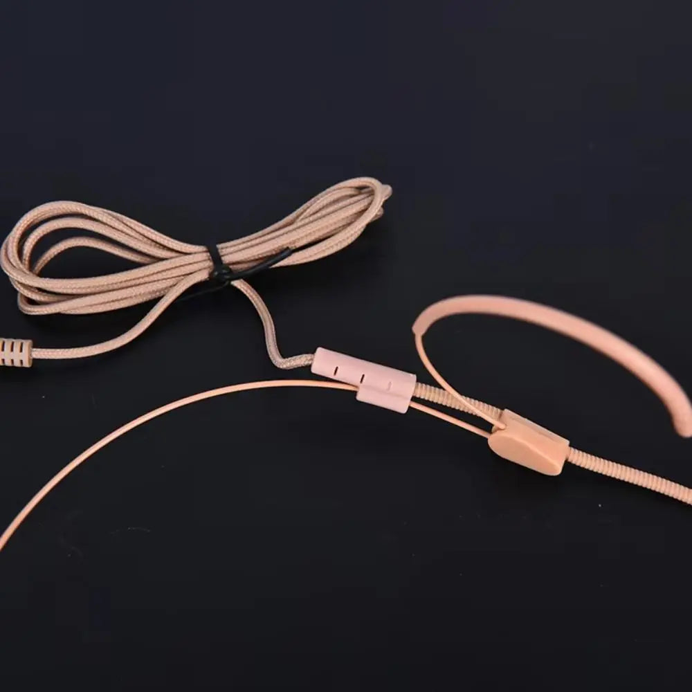 3.5mm Headworn Condenser Microphone – Adjustable Soft Tube Headworn Microphone HIP