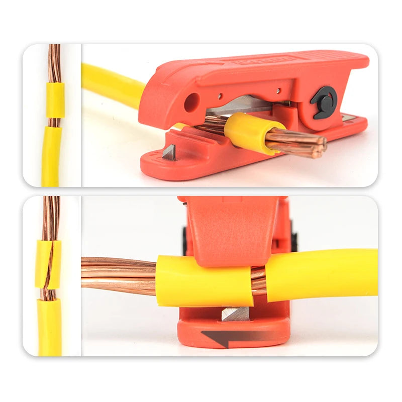 Round Cable Stripper & Slitter – Wire Jacket Removal Max 240mm² Wire Stripper Tool HIP