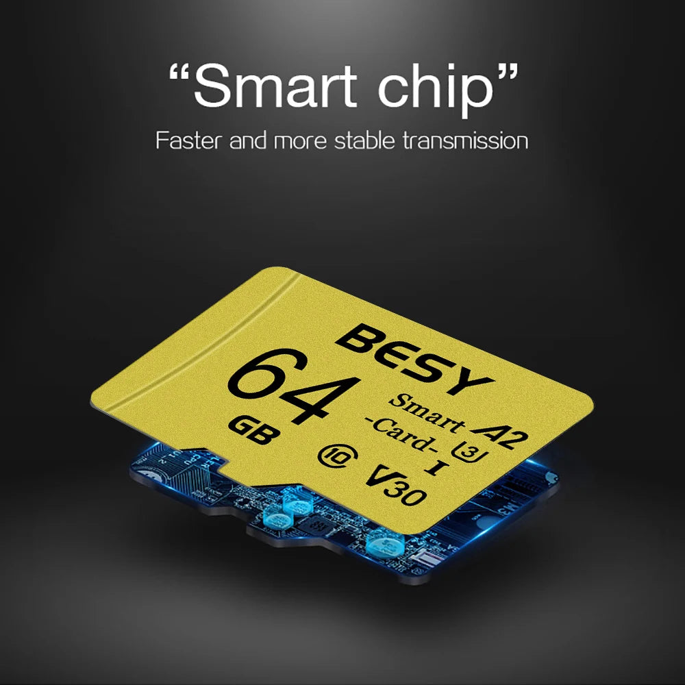 OSMR Micro SD TF Card Class 10 V30 U3 – 2GB to 256GB Micro SD Memory Card HIP
