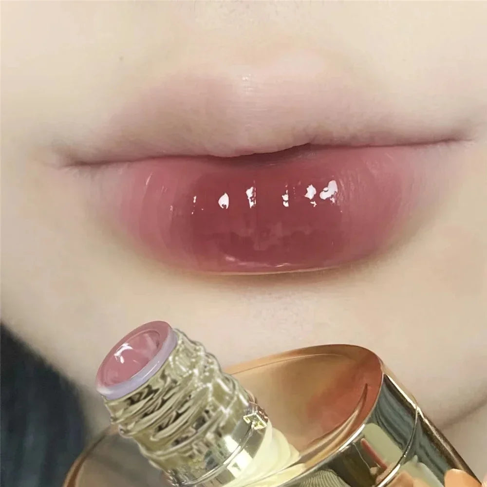 Mirror Water Lip Glaze To Matte Lipstick Makeup Waterproof Long Lasting Lip Gloss Rich Color Silky Not Fade Lips Mud Lip Tint HIP