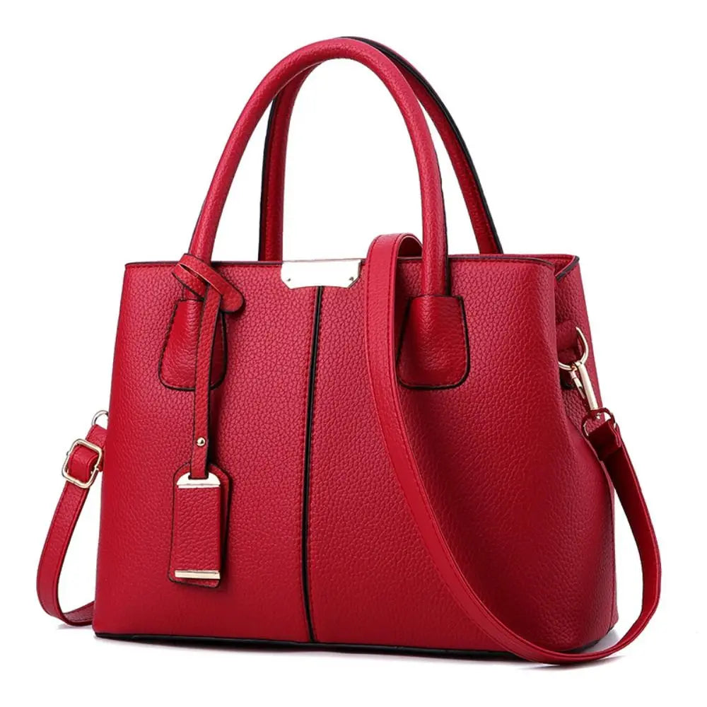PU Leather Women's Crossbody Shoulder Bag – Large Capacity Tote Crossbody Handbag HIP